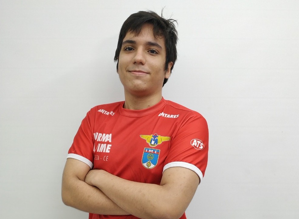 Aluno cearense é o primeiro lugar na prova do ITA — Foto: Arquivo pessoal
