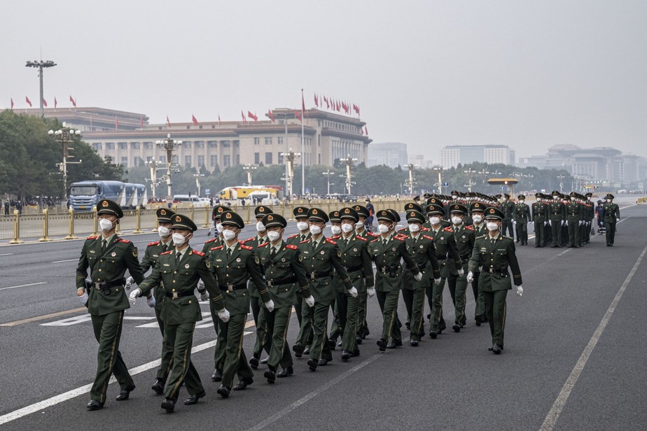 Gastos com defesa da China aumentam 7,2%, o ritmo mais rápido em 4 anos
