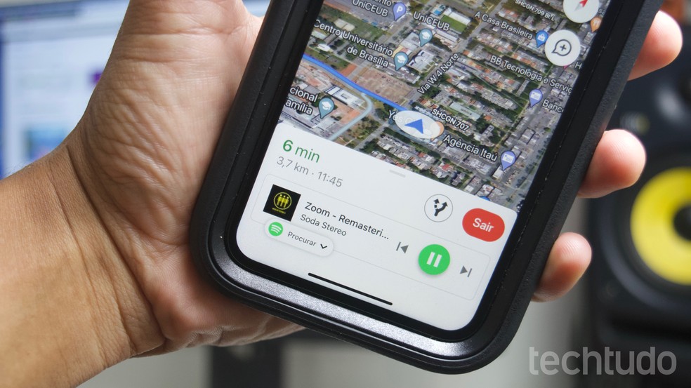 Tutorial mostra como integrar o Spotify na navegação do Google Maps — Foto: Marvin Costa/TechTudo
