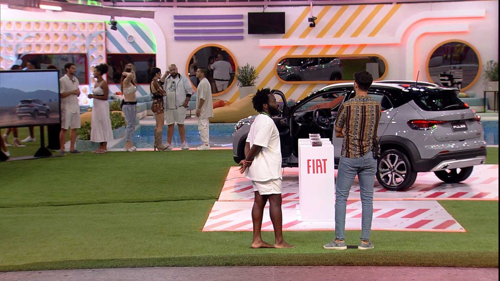 Douglas Silva é o novo Líder e Rodrigo o Anjo — Foto: Gshow