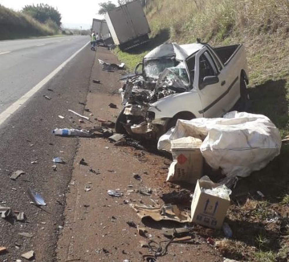 Motorista morreu após acidente em rodovia de São Manuel — Foto: Arquivo Pessoal/Luiz Garcia