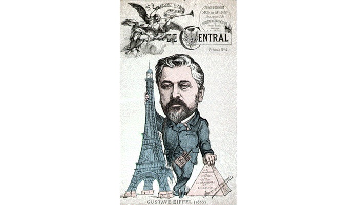Gustave Eiffel foi responsável por construir o monumento em memória da Revolução Francesa  (Foto: Domínio Público)