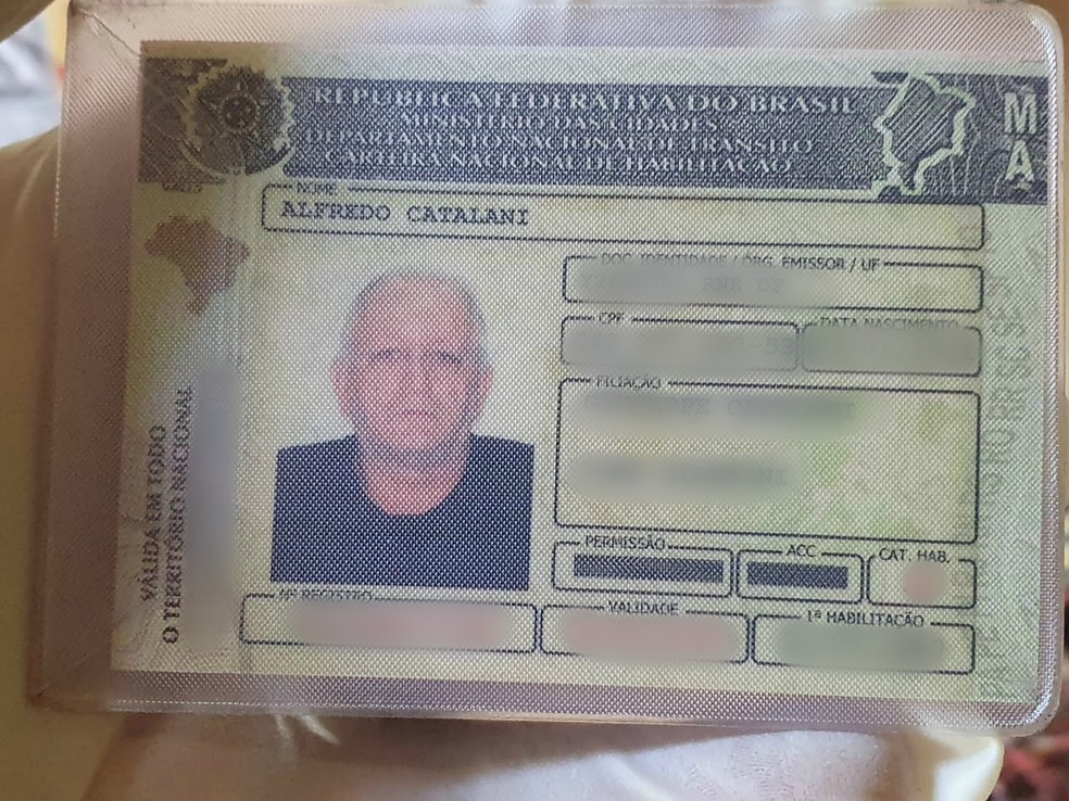 Italiano Alfredo Catalani foi morto a tiros em um sítio na Estrada da Maioba — Foto: Divulgação