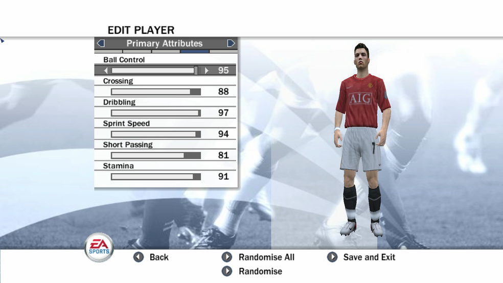 fifa 08 player stats