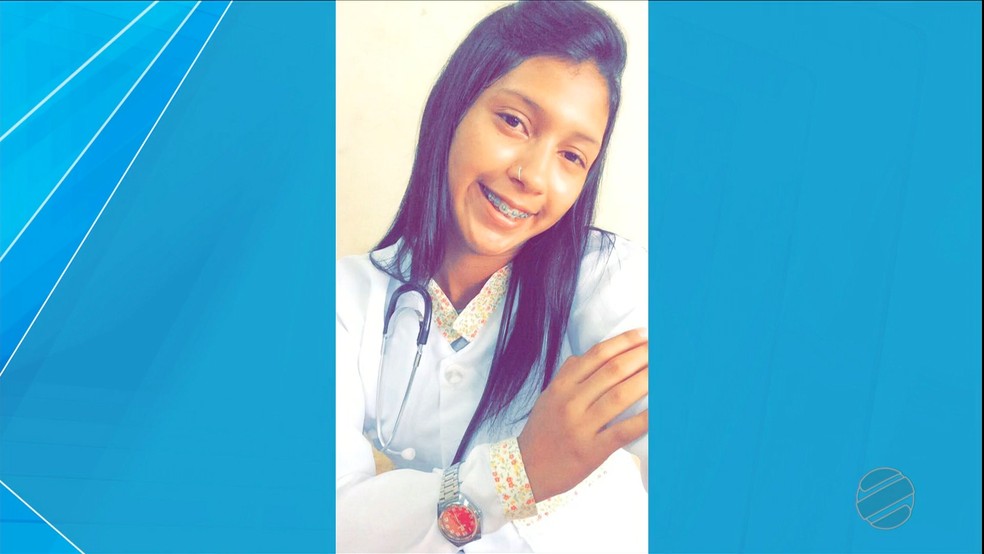 Gabrielly Maldonado, uma das vÃ­timas de acidente em CorumbÃ¡, MS (Foto: ReproduÃ§Ã£o/TV Morena)