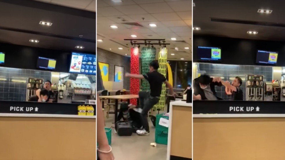 Funcionário do McDonald's é agredido depois de pedir cliente para usar máscara (Foto: Reprodução )