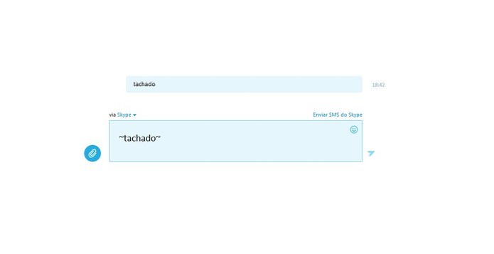 skype tachado