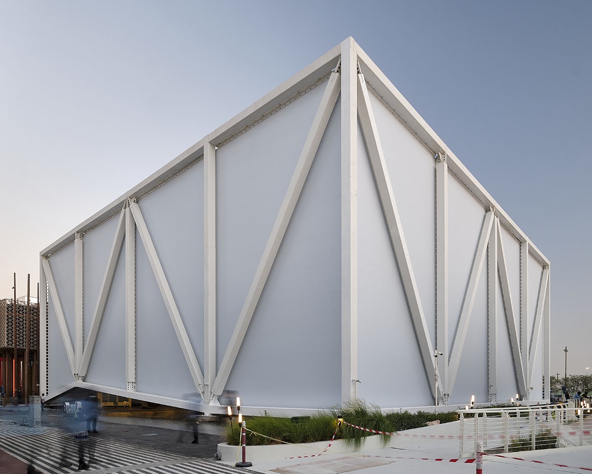 Pavilhão Brasil exibe arquitetura contemporânea na Expo 2020 Dubai (Foto: Jon Wallis / Divulgação)