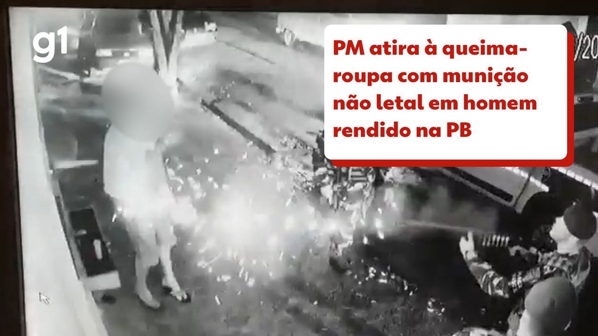 Policial militar da Paraíba dá tiro à queima roupa com munição não ...