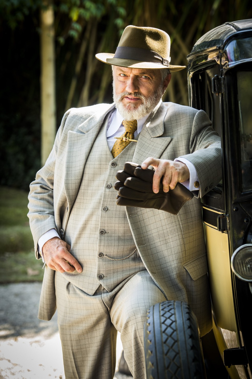 Werner Schünemann em Tempo de Amar (Foto: João Miguel Junior/Globo)
