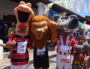 corrida mascotes olinda (Foto: Lula Moraes / GloboEsporte.com)