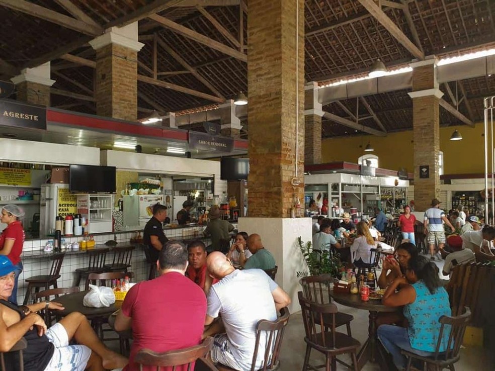 Mercado Municipal de Gravatá — Foto: Blog Fui ser Viajante/Reprodução