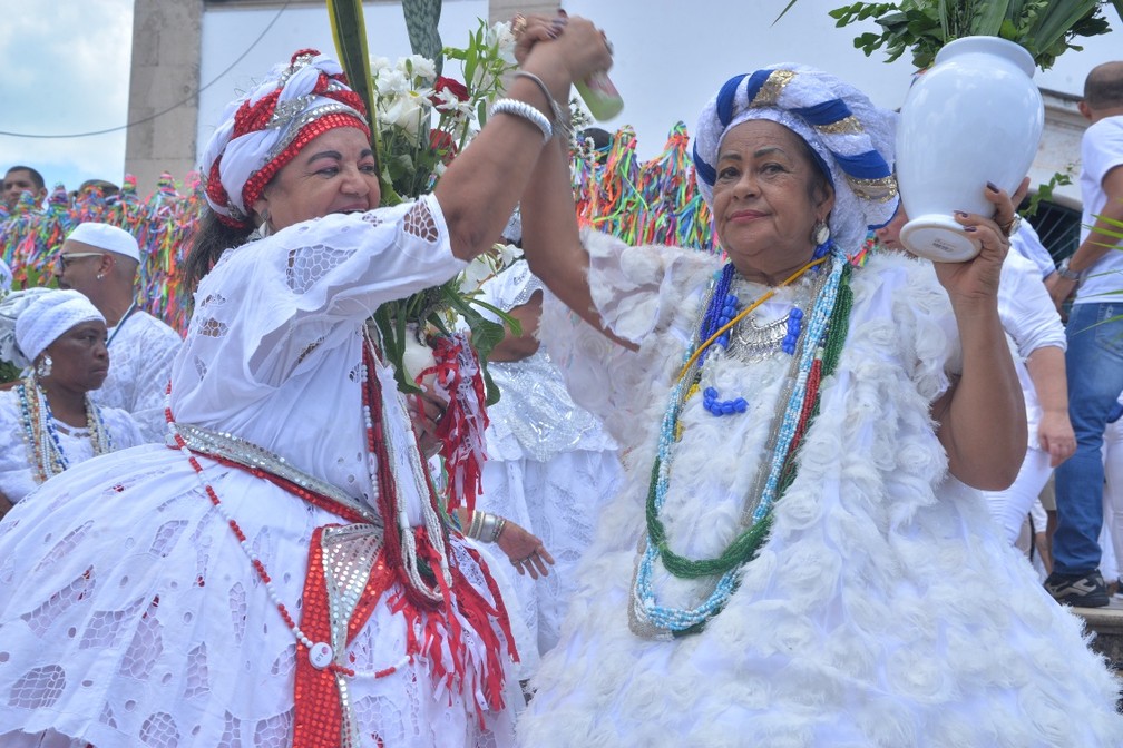 Lavagem do Bonfim 2020 — Foto: Joilson César/Ag. Haack