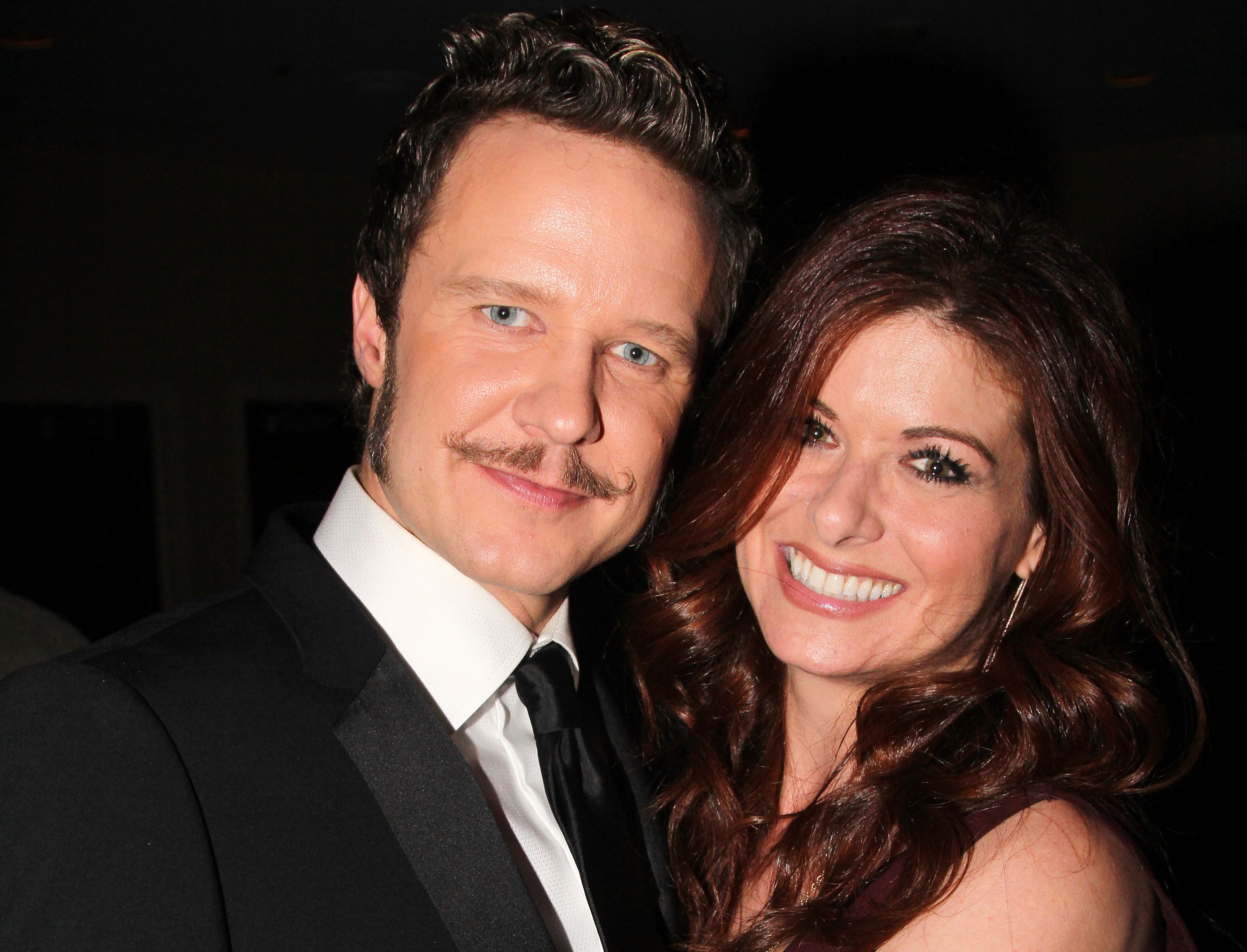 Debra Messing e Will Chase (Foto: Getty Images)