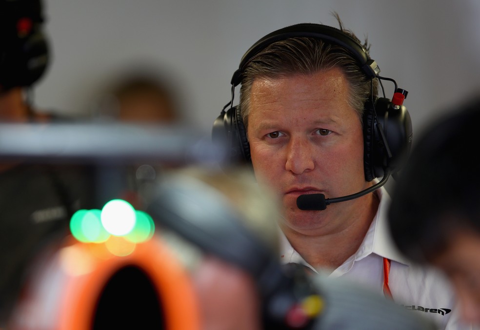 Zak Brown é o CEO da McLaren e tenta reestruturar time — Foto: Getty Images