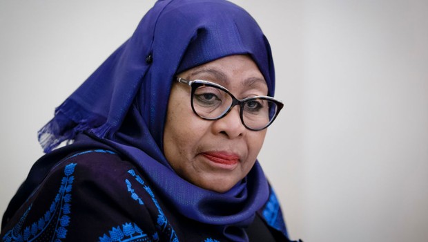 Samia Suluhu Hassan, presidente da Tanzânia (Foto: Photo by Inga Kjer/Photothek via Getty Images)