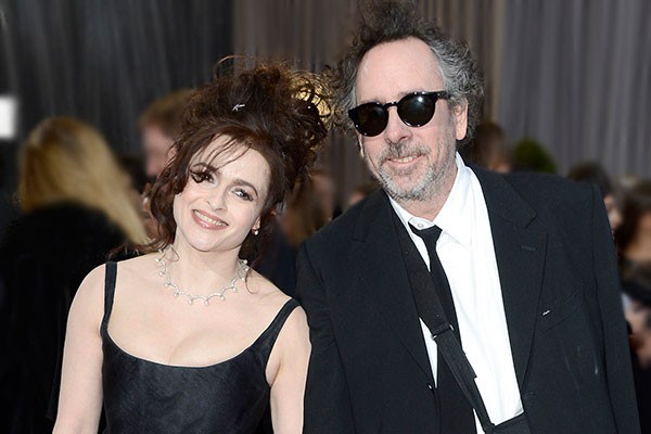 Tim Burton e Helena Bonham Carter (Foto: Getty Images)