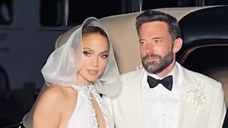 Jennifer Lopez compartilha fotos inéditas de seu casamento com Ben Affleck — Foto: Instagram