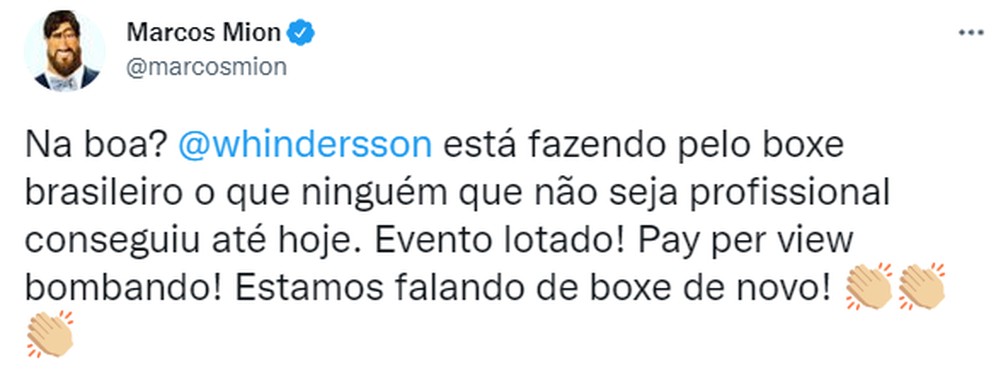 Whindersson x Popó, repercussão — Foto: Reprodução/Twitter