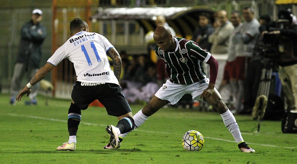 Wellington Silva jogou no Fluminense de 2012 a 2016, com uma passagem pelo Inter em 2014 (Foto:  NELSON PEREZ/FLUMINENSE F.C.)