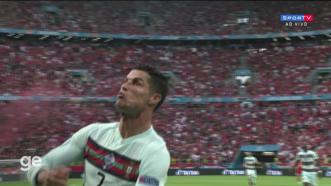 Gol de Cristiano Ronaldo: Hungria 0 x 3 Portugal