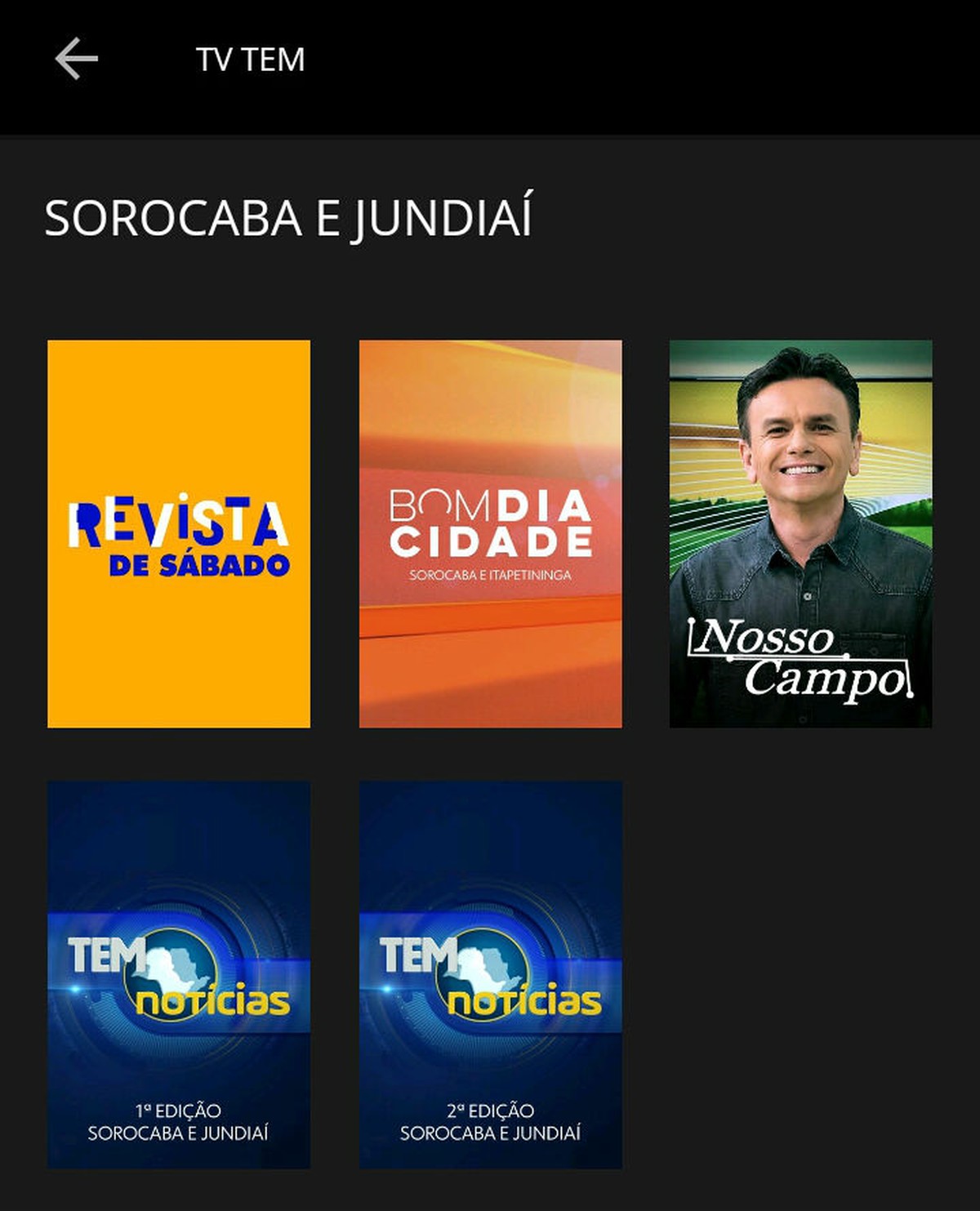 TV TEM começa a transmitir programação ao vivo pelo Globoplay | Sorocaba e  Jundiaí | G1