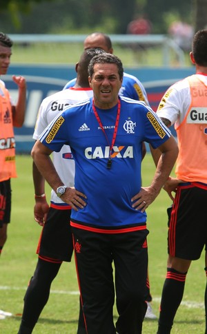 Luxemburgo, treino Flamengo (Foto: Gilvan de Souza / Flamengo)