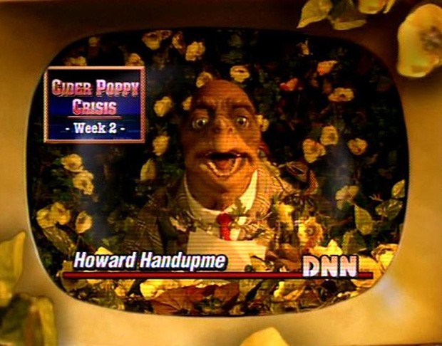 DNN (Dino News Network) parodiava a emissora CNN (Foto: Reprodução)