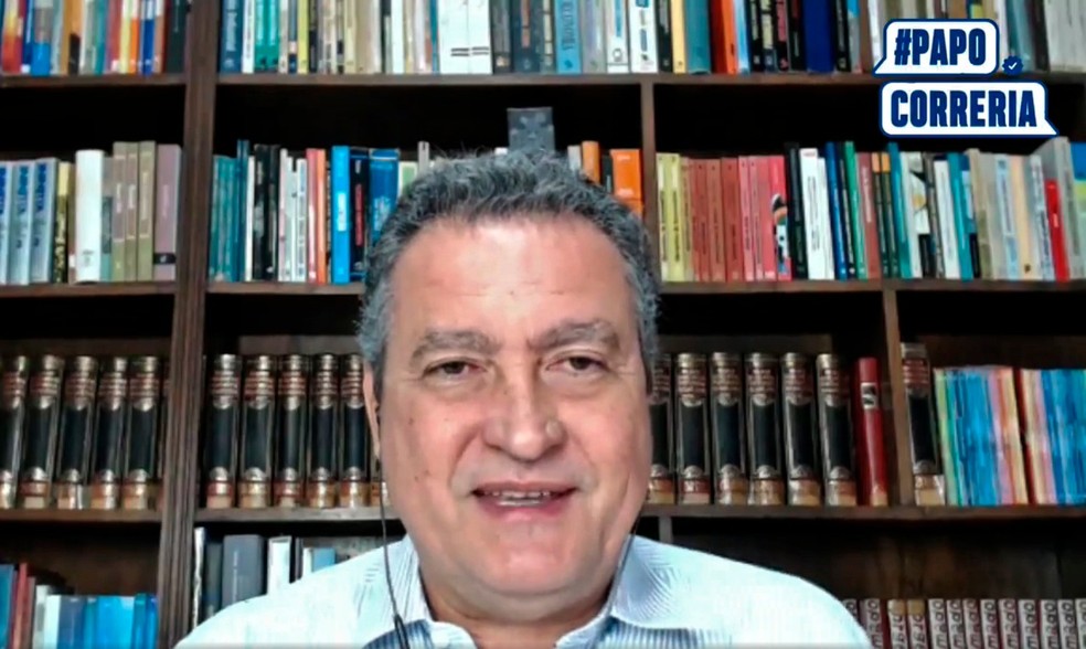 Rui Costa falou sobre cursos durante o Papo Correria — Foto: Divulgação