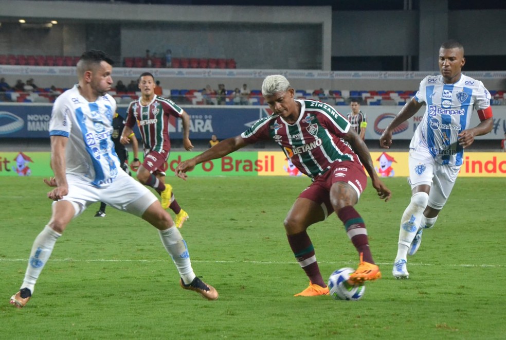John Kennedy; Paysandu x Fluminense, Copa do Brasil — Foto: Beatriz Reis