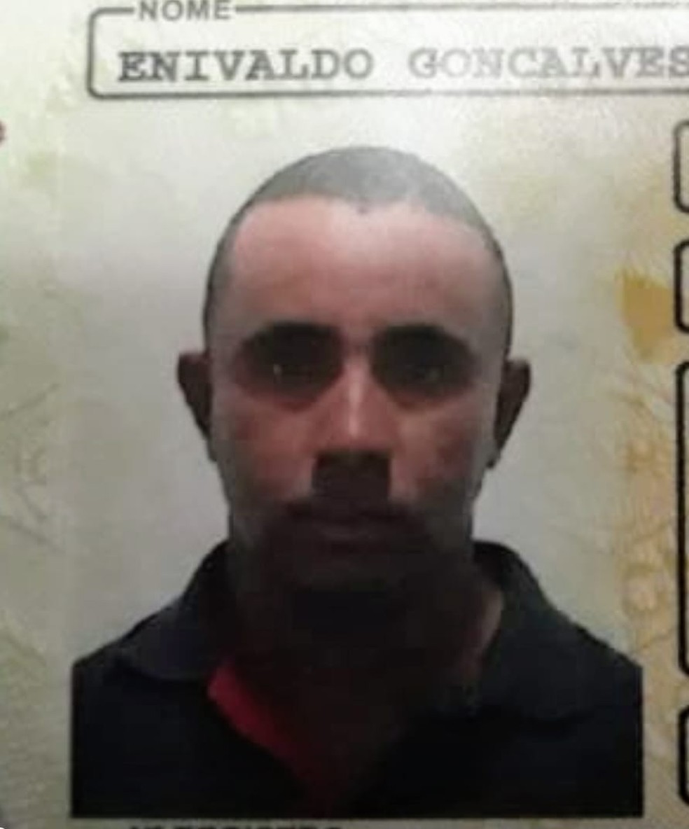 Enivaldo Gonçalves Duarte, de 33 anos, foi morto a tiros em fazenda — Foto: Divulgação