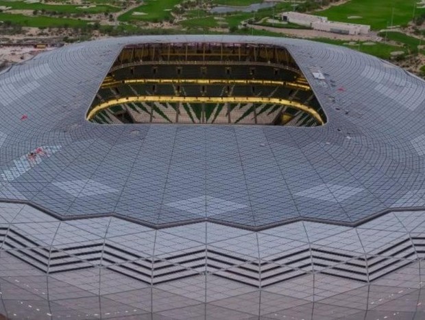 Terceiro estádio da Copa do Mundo 2022 é inaugurado no Catar em cerimônia virtual (Foto: Divulgação)
