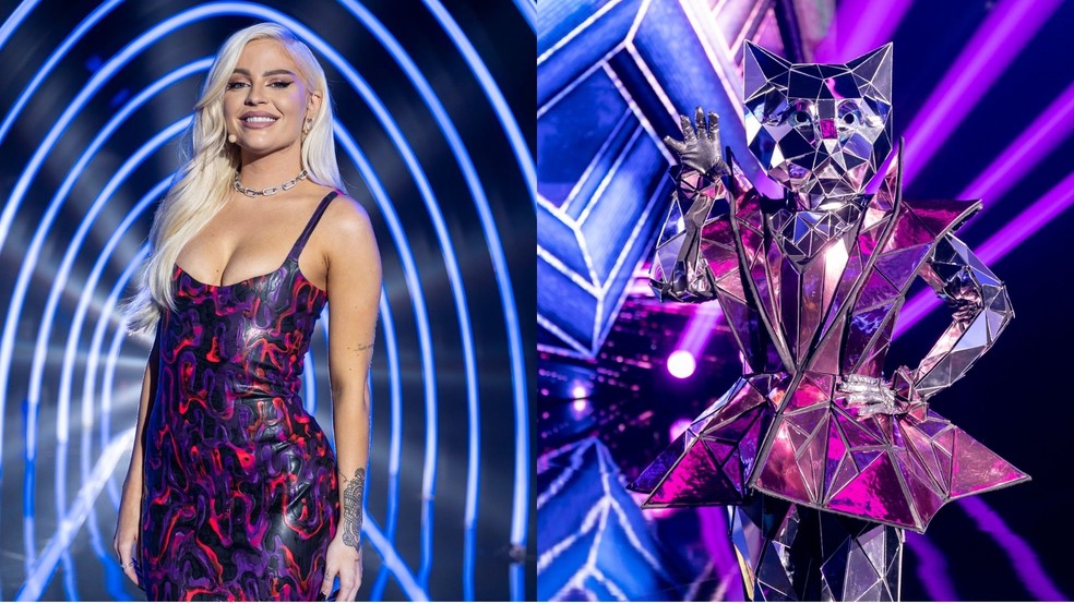 Luísa Sonza seria a Gata Espelha no 'The Masked Singer Brasil' — Foto: Globo