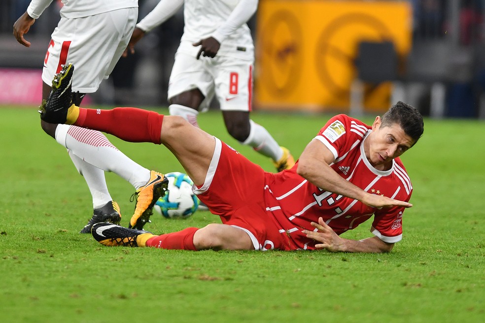 Por precaução, Lewandowski está fora de jogo do Bayern contra o Celtic | liga dos campeões ...