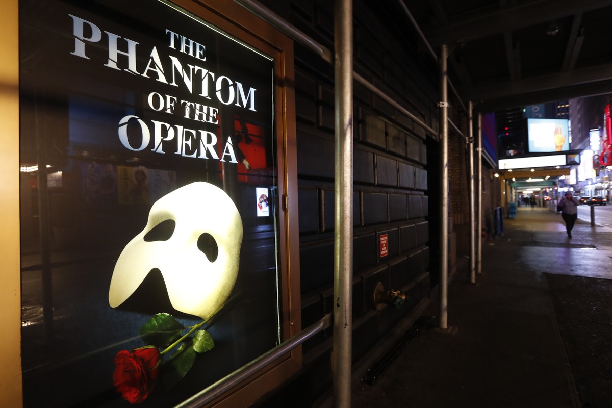 'O Fantasma da Ópera' vai encerrar apresentações na Broadway em 2023