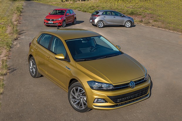 Comparativo: Volkswagen Polo X Fiat Argo X Hyundai HB20 - AUTO ESPORTE ...