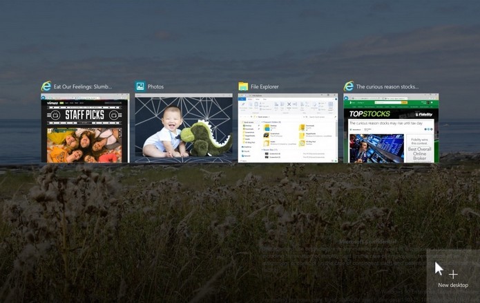 Desktop virtual é recurso nativo apenas no Windows 10 (Foto: Divulgação/Microsoft)