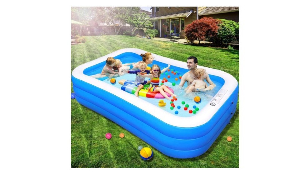 Essa piscina é perfeita para o verão em família (Foto: Reprodução / Amazon)