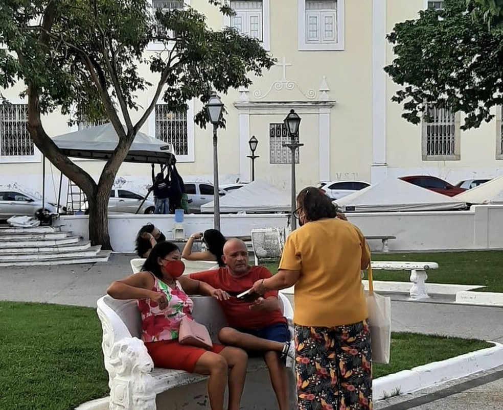 Projeto criado por professora aposentada doa livros em ônibus coletivos de São Luís — Foto: Divulgação/ Redes sociais