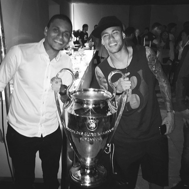 Neymar Jr. e Cris Guedes (Foto: Reprodução/Instagram)