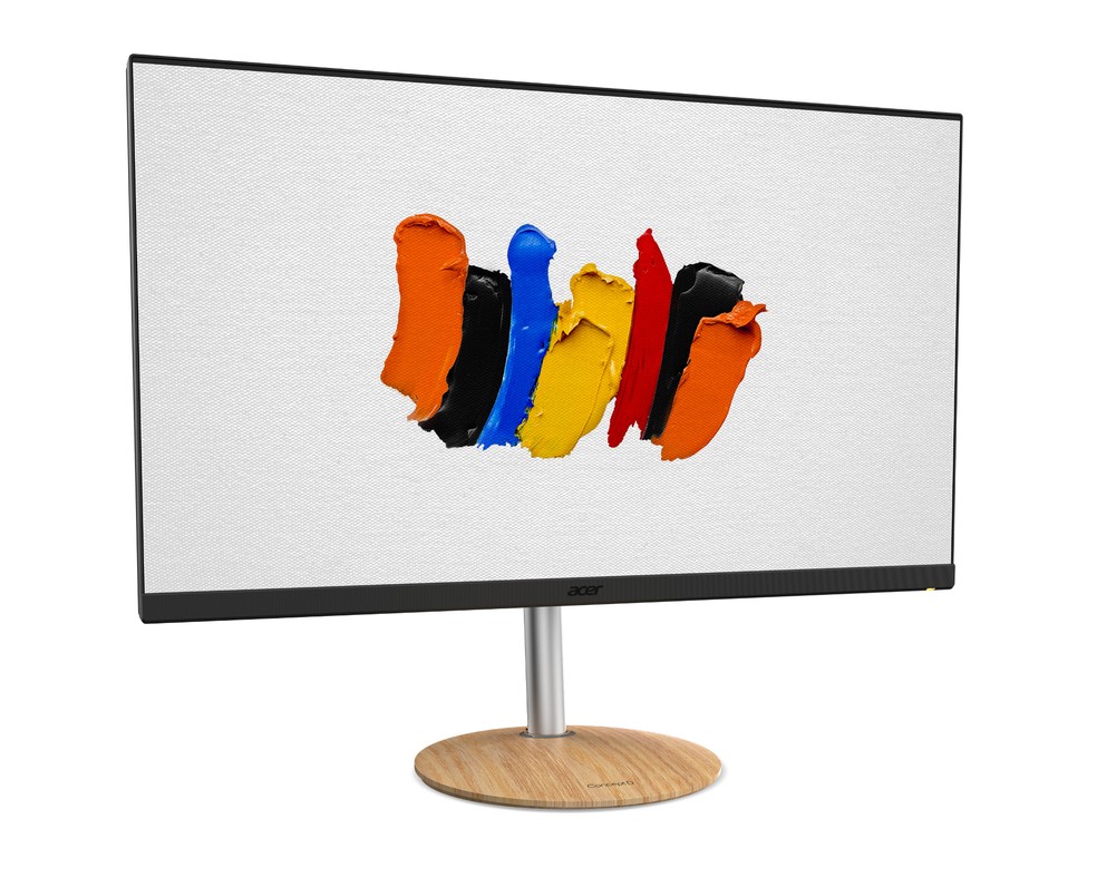 Novos monitores ConceptD também se destinam aos profissionais de criação — Foto: Divulgação/Acer