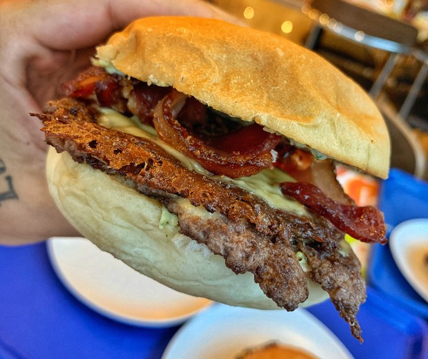Smash Burger do BurgUP! (Foto: Divulgação)