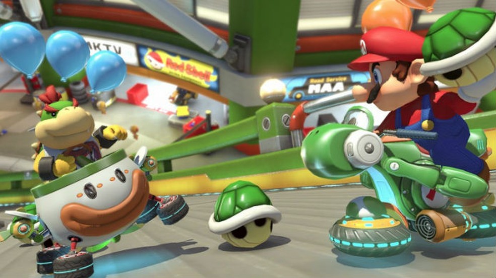 Mario Kart 8 Deluxe resgata o clássico Battle Mode — Foto:  Divulgação/Nintendo