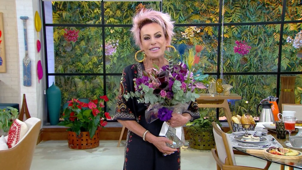 'Mais Você': Ana Maria Braga celebra o Dia da Mulher e manda recado — Foto: Reprodução/Globo
