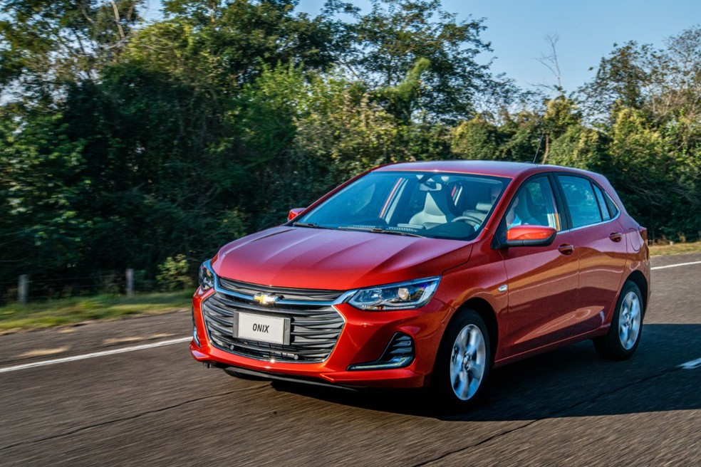 Chevrolet Onix — Foto: Divulgação/Chevrolet