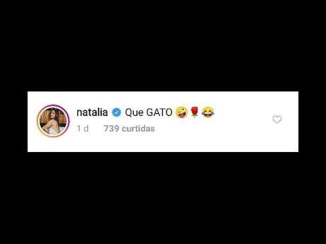 Modelo elogia Neymar após rumor de affair com jogador (Foto: Reprodução/ Instagram)