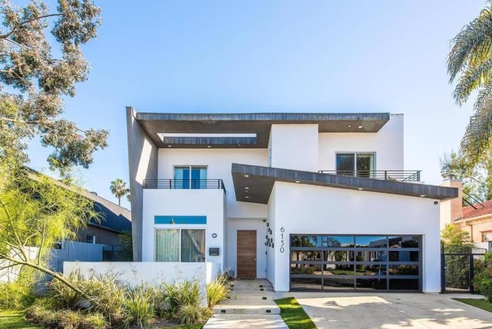 A casa que Kendall e Ben Simmons estão morando, em Los Angeles (Foto: Reprodução)