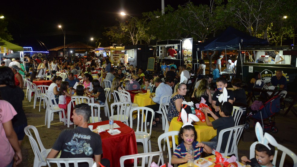 Comerciantes serão selecionados para trabalhar no Capital da Fé — Foto: Luciana Pires/Prefeitura de Palmas