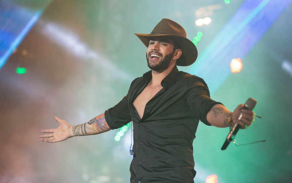 Gusttavo Lima também está na programação do evento (Foto: Mateus Rigola/G1)