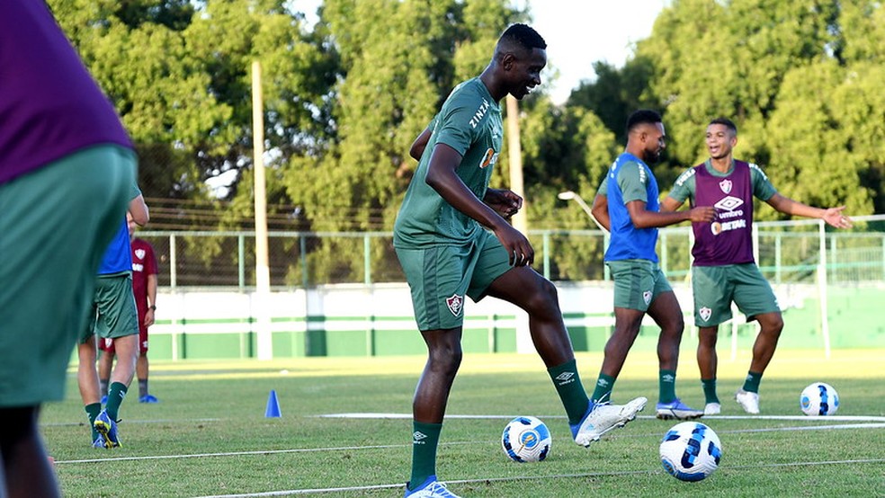 Luiz Henrique ainda não recuperou a titularidade desde a lesão — Foto: Mailson Santana / Fluminense FC